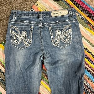 Miss Chic Bedazzled Jeans
